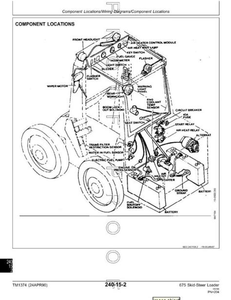 john deere 675 skid steer parts|john deere 675b manual.